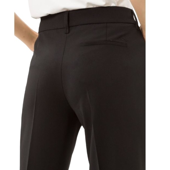 BRAX CELINE WOOL BLEND BLACK TROUSERS - Picture 13 of 15